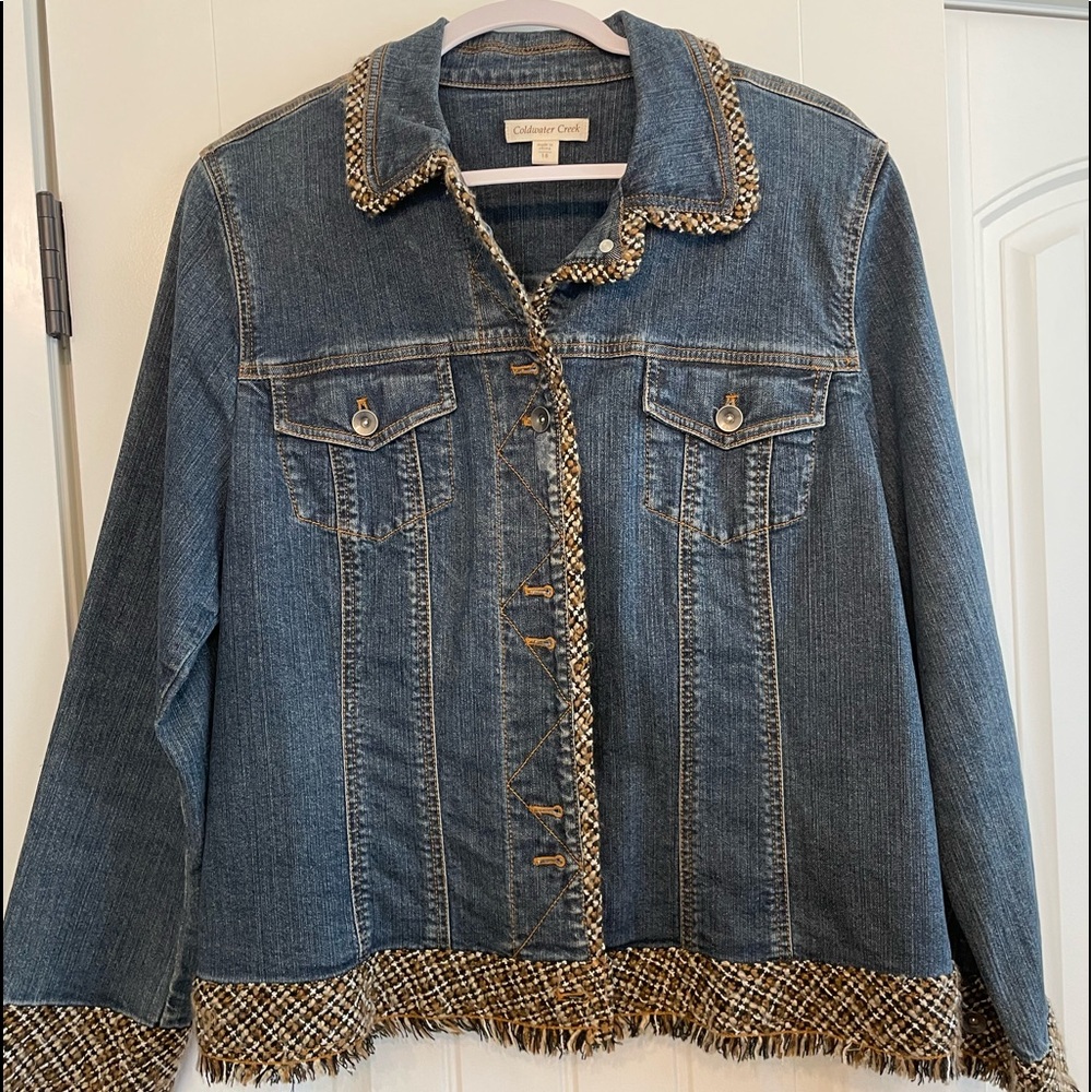 Coldwater creek denim jacket
